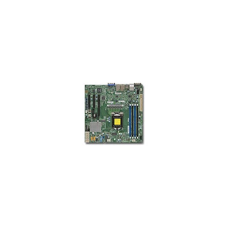 Supermicro X11SSH-F-B LGA1151/Intel C236/DDR4/SATA3&USB3.0/V&2GbE/MicroATX MBD-X11SSH-F-B